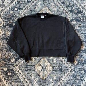 Aritzia tna cozy fleece mega boxy crew sweatshirt